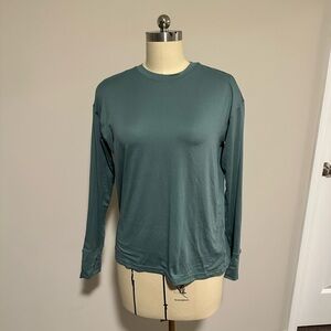 Ascend Teal Long Sleeve Women's Tee